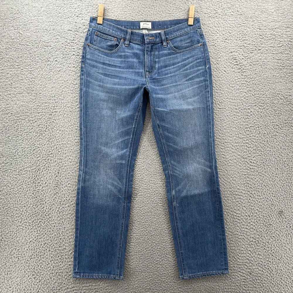 J.Crew 770 Jeans Mens 31x29* Whisker Slim Kaihara Japanese Denim Minimalist 90's